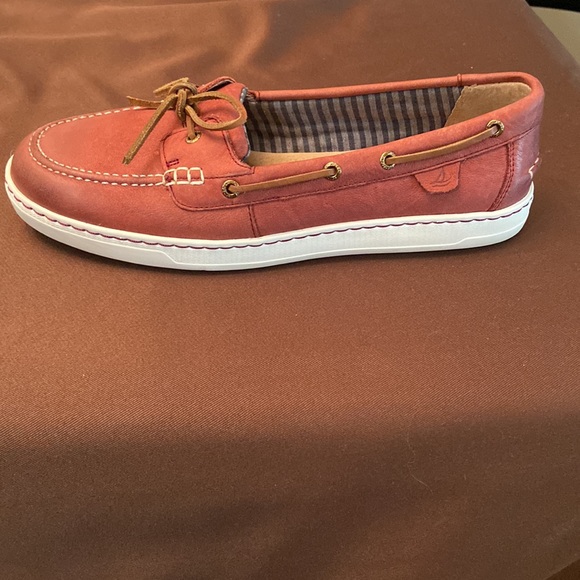 Sperry Top-Sider Boat Shoe Size 10M Red - Picture 8 of 12